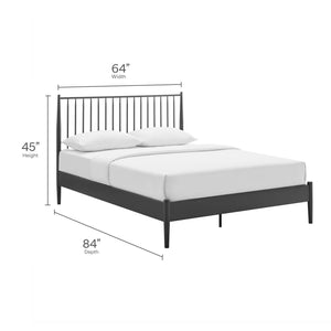 Adair Spindle Platform Bed by Modway