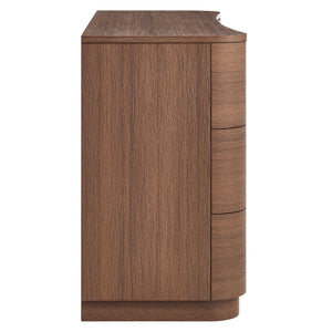 Mirae 6-Drawer Curved Dresser by Modway