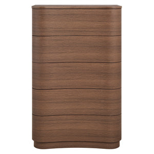 Mirae 5-Drawer Curved Dresser Chest by Modway