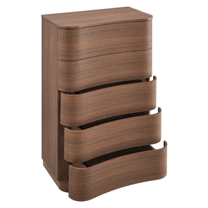 Mirae 5-Drawer Curved Dresser Chest by Modway