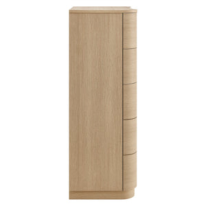 Mirae 5-Drawer Curved Dresser Chest by Modway
