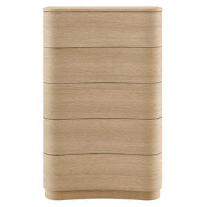 Mirae 5-Drawer Curved Dresser Chest by Modway