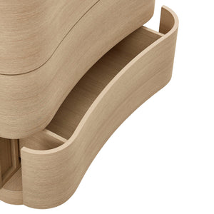Mirae 5-Drawer Curved Dresser Chest by Modway