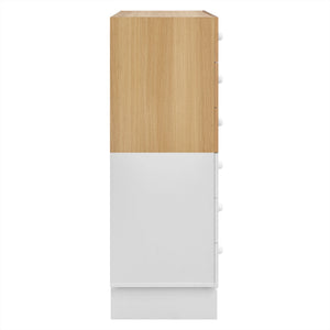 Nolia 6-Drawer Color Block Dresser Chest by Modway