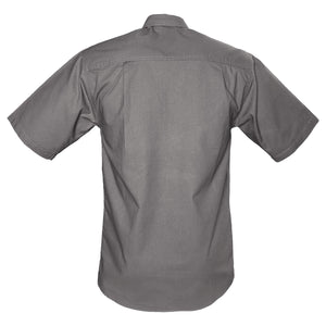 Trail Shirt for Men with Embroidered Buffalo Logo - S/Sleeve