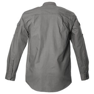 Shooter Shirt for Men with Embroidered Buffalo Logo - L/Sleeve