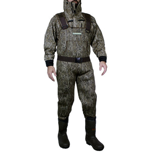 BAYOU 3.5mm Neoprene Camo Chest Wader – 600g Boots