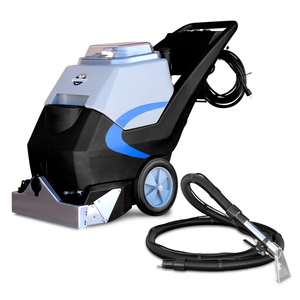 3-in-1 Commercial Carpet Extractor Cleaner, 18” Width, 9 Gallon Dual Tanks, Dual 1000W Motors for Hotels, Offices & Upholstery