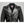 Men Black Biker Studded Leather Jacket