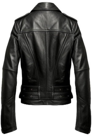 Men’s Black Leather Biker Jacket – Biker Leather Jacket