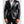 Men’s Black Premium Leather Blazer