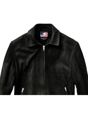 Men’s Black Suede Leather Jacket – Leather Jacket for Men