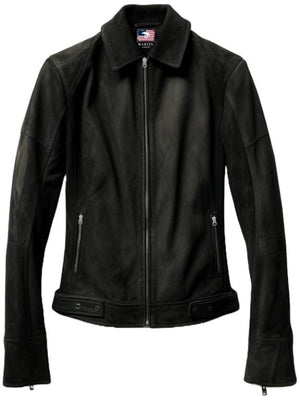 Men’s Black Suede Leather Jacket – Suede Black Jacket