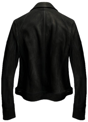 Men’s Black Suede Leather Jacket – Suede Black Jacket