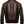 Men’s Brown Leather Bomber Jacket
