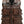 Men Distressed Brown Military Style Leather Vest