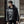 Men’s Double Collar Black B3 Flight Airforce Shearling Aviator Sheepskin Leather Jacket