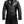 Men's Black Leather Car Coat with Flap Pockets