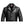 Men's Black Leather Car Coat with Flap Pockets