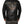 Men Hooded Distressed Ghost Leather Jacket – Black