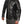 Men Hooded Distressed Ghost Leather Jacket – Black