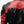 Men’s Faux Leather Red and Black Jacket