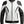 Men’s White and Black Leather Jacket – Biker Style