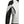 Men’s White and Black Leather Jacket – Biker Style