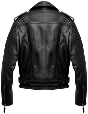 Men’s Real Leather Biker Jacket – Genuine Leather Jackets