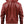 Men Red hooded Leather Biker Jacket