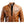 Men Tan Leather Biker Jacket - Leather Jacket for Men