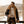 Men’s Brown B3 Flying Aviator Shearling Leather Long Jacket Coat