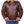 Men’s Brown Shearling Jacket with Hoodie