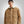 Men’s Khaki Corduroy Shearling Jacket