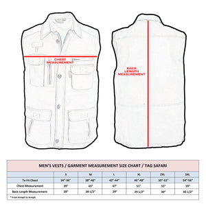 Travel Vest for Men - Khaki