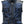 Men Blue Distressed Leather Vest