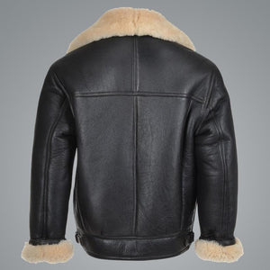 Men’s B3 Flying Cockpit Aviator Shearling Jacket