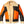 Mens Brown Real Bomber Leather Jacket With Fur