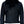 Men’s Cross Zip Black Leather Jacket With Fur