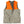 Clay Bird Shooting Safari Vest for Men - Khaki/Blaze