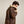Men’s Brown Distressed Leather Shearling Jacket