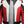 Men’s Faux Leather Red and Black Leather Jacket