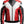 Men’s Faux Leather Red and Black Leather Jacket