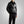Men's Shearling Lined Leather Black Trucker Jacket