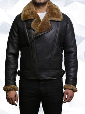 Mens Shearling Sheepskin Jacket