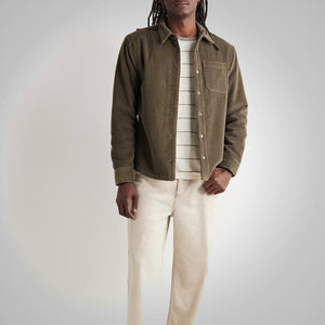 Men’s Soft Shearling Corduroy Jacket