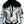 Mens WW RAF B3 Flying Fur Bomber Aviator Black Shearling Sheepskin White Leather Jacket