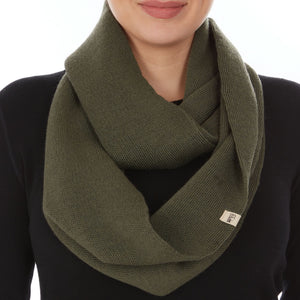 Merino Wool Infinity Loop Scarf | 100% Merino Wool