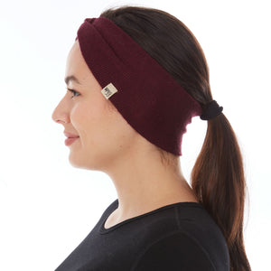 100% Merino Wool Knit Headband - Midweight