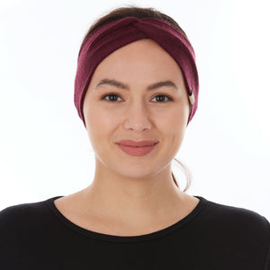 100% Merino Wool Knit Headband - Midweight